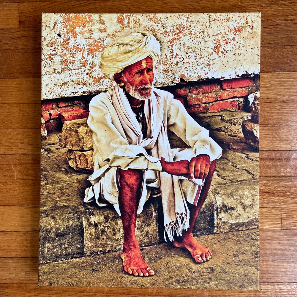 OLD MAN IN TURBAN – Jaipur, India